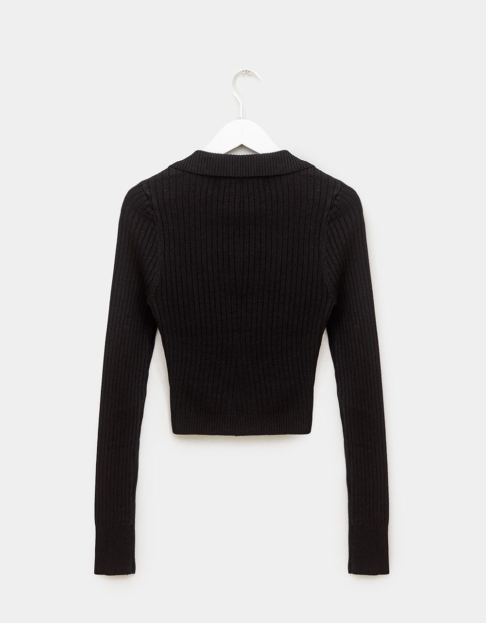 Lonna Button Knit in Black_3