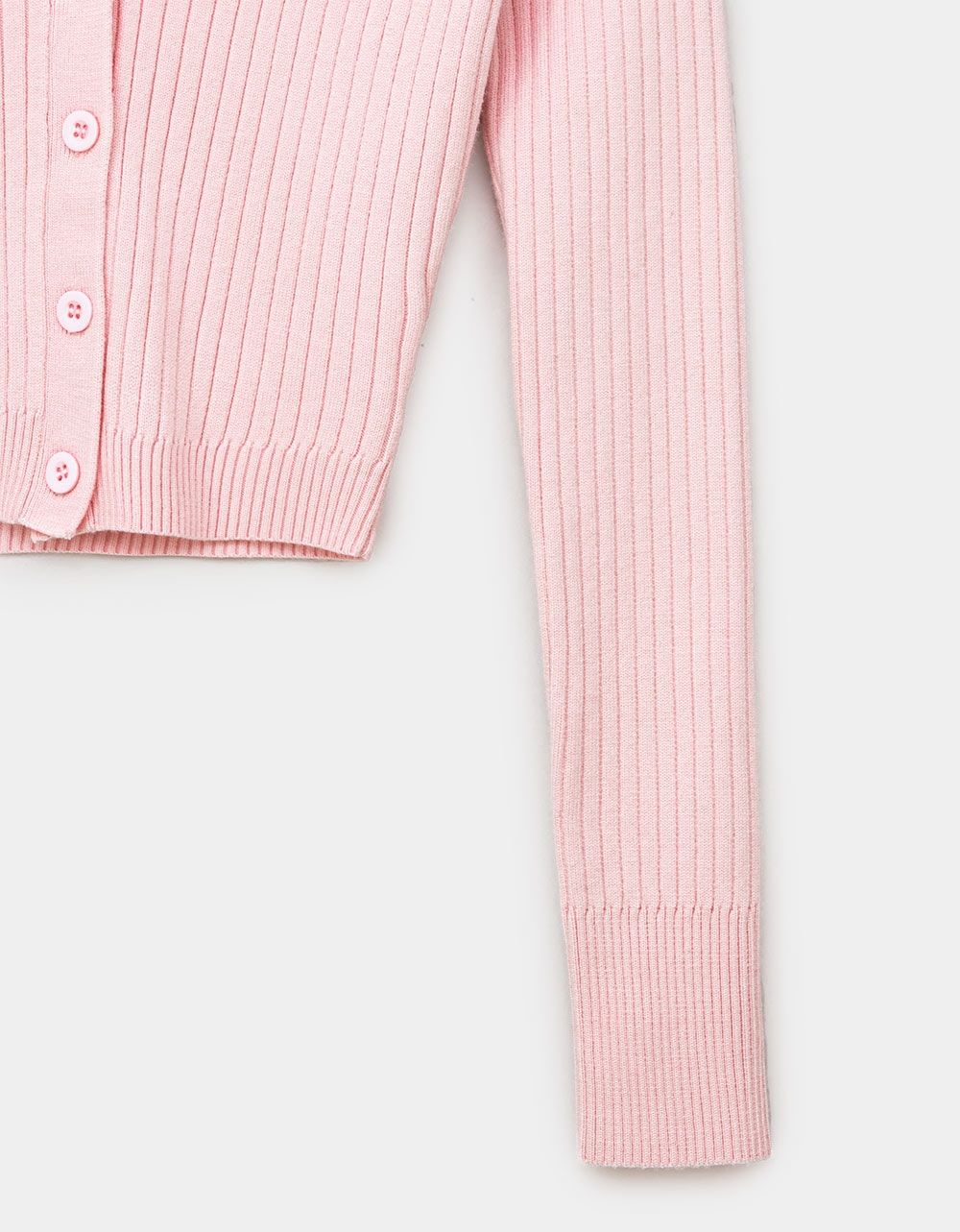 Lonna Button Knit in Light Pink_2