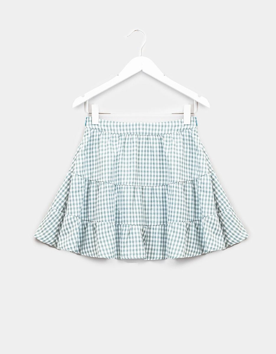 Lory Gingham Skirt_0