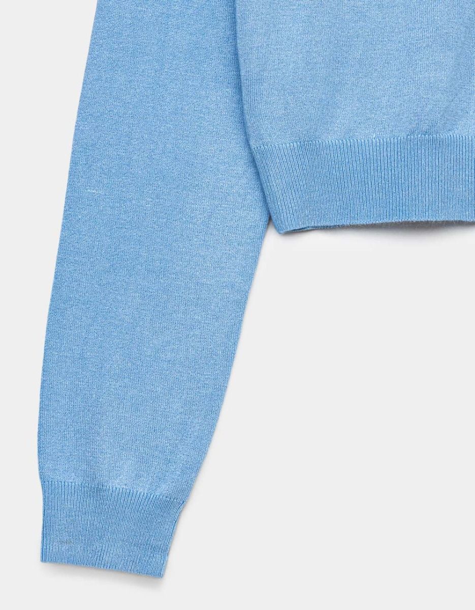 Lt. Blue V-Neck Cardi_1