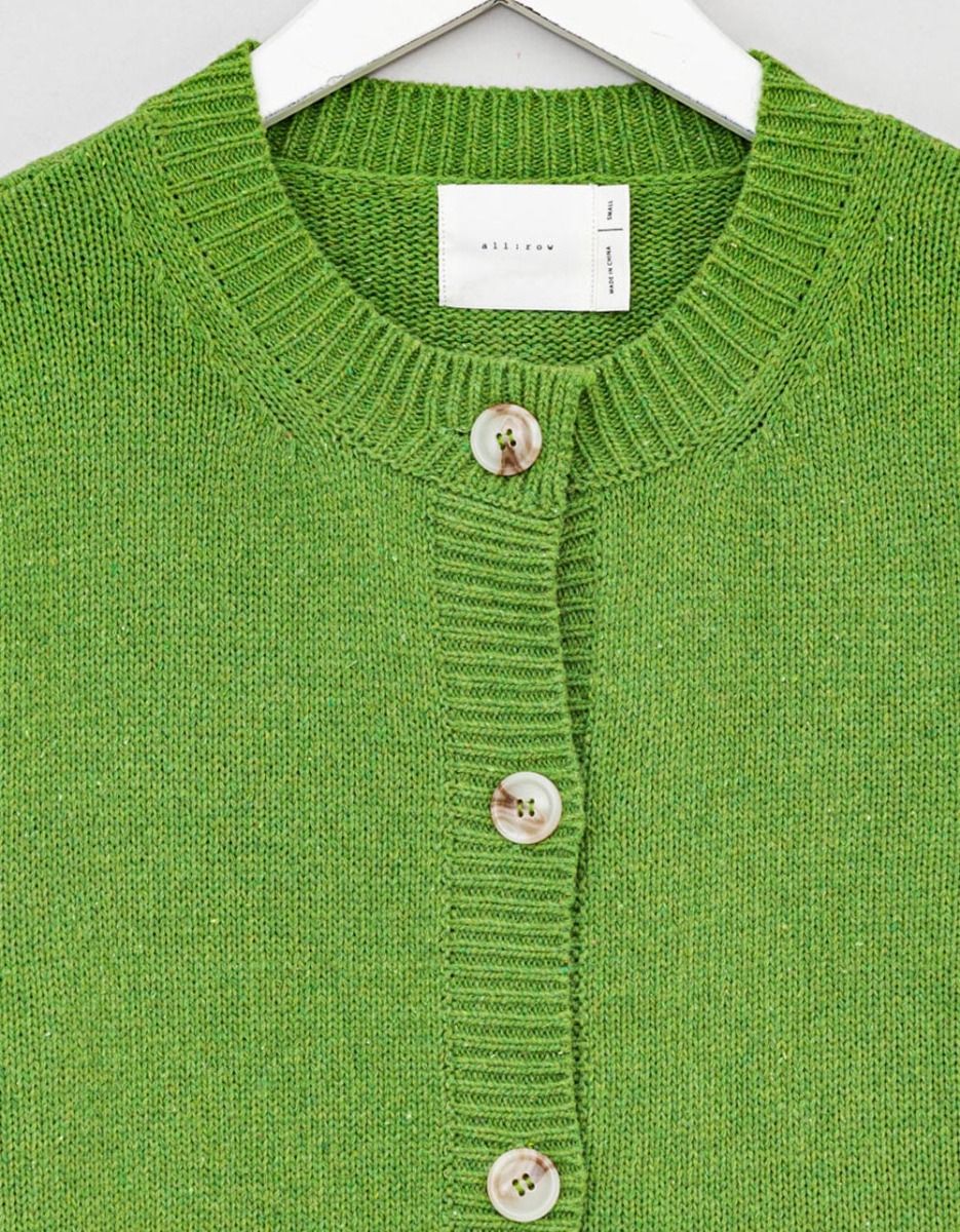 Lucy Cardigan in Green_2