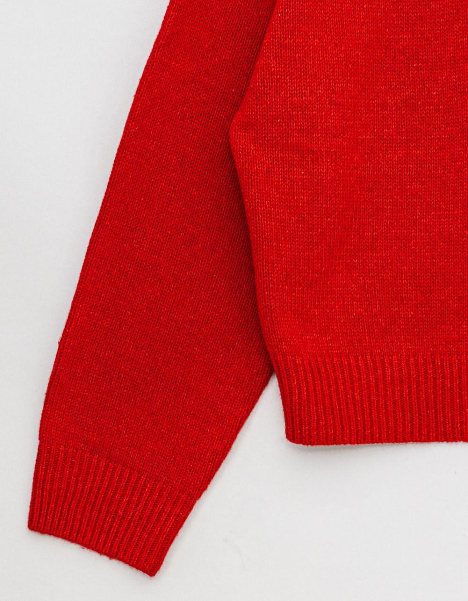 Lucy Cardigan in Red_1