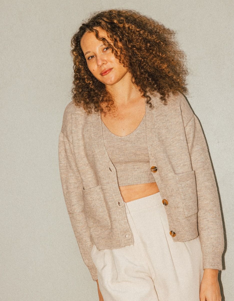 Lynx sweater Set in Oat_2