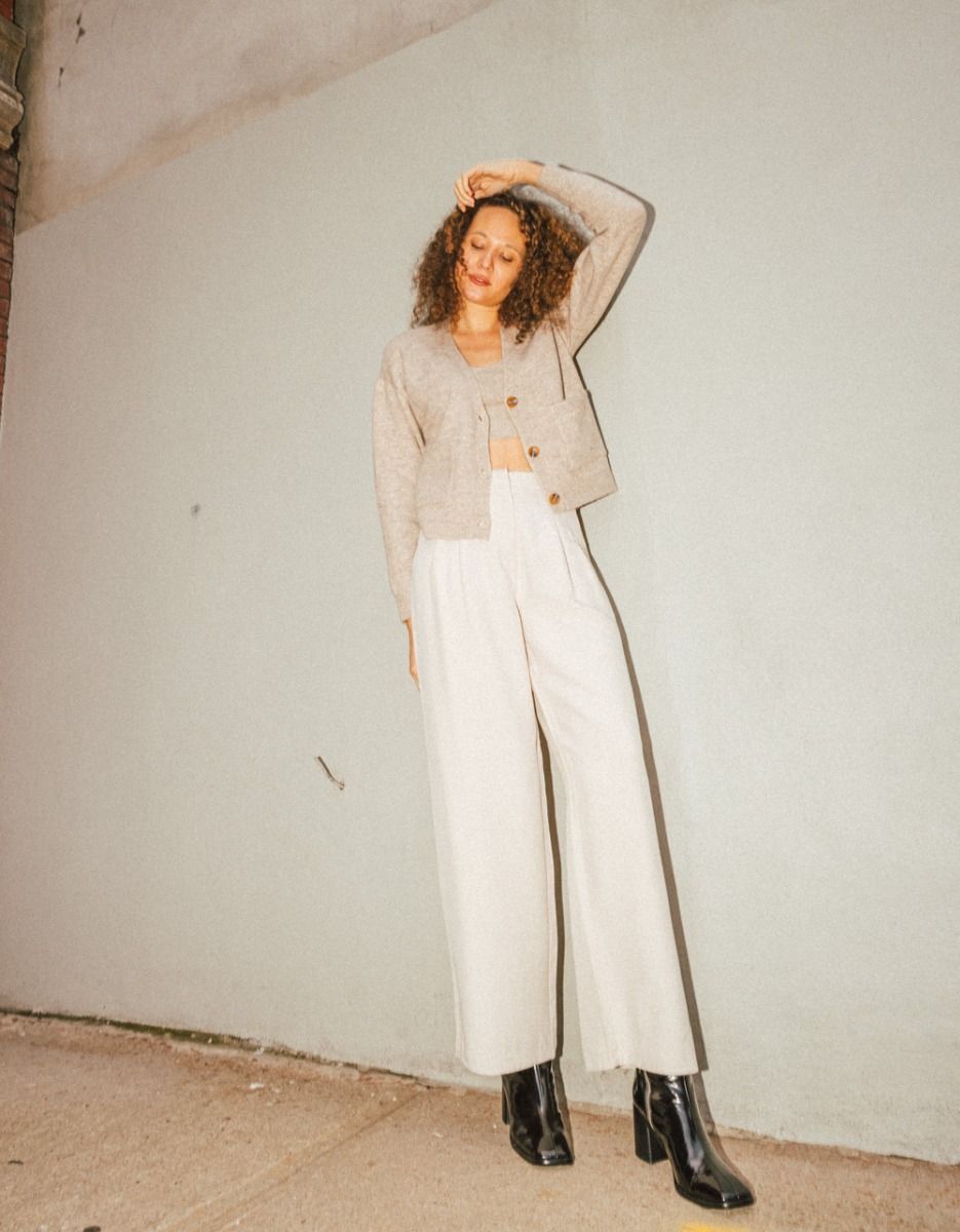 Lynx sweater Set in Oat_1