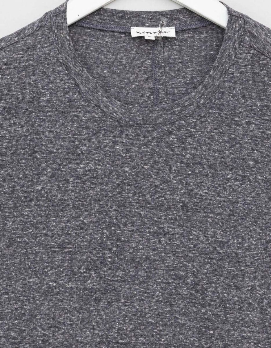 Madrid Tee in Charcoal_2