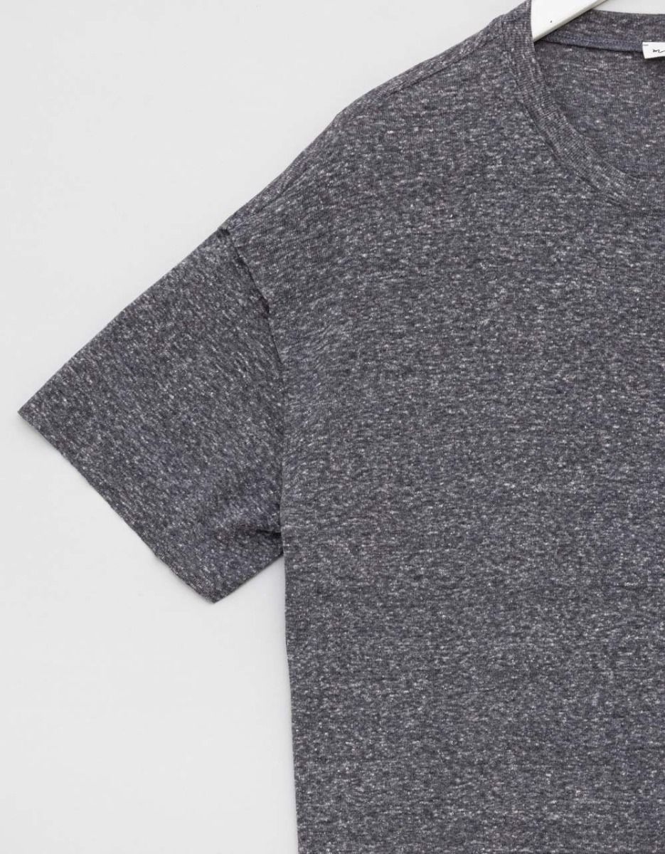 Madrid Tee in Charcoal_1