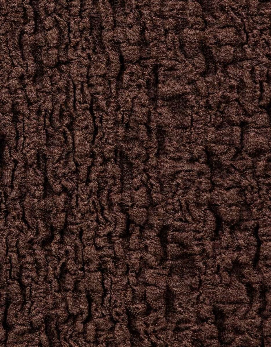 Mae Crinkle Top in Brown_5