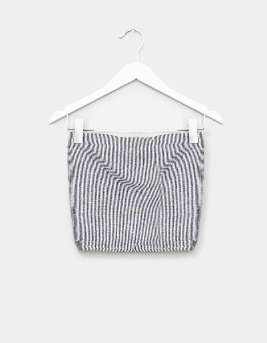 Mallory Linen Bandeau_0