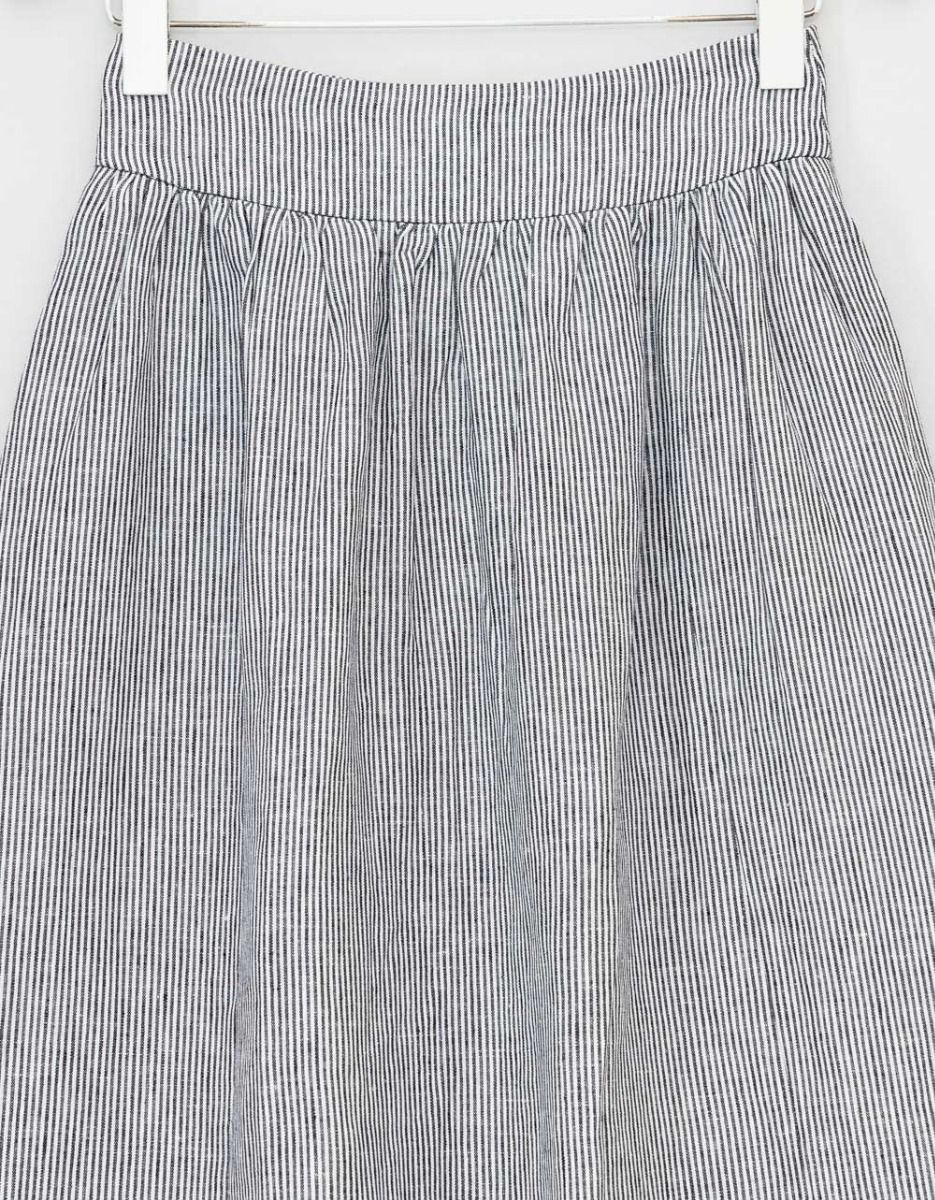 Mallory Linen Midi Skirt_2