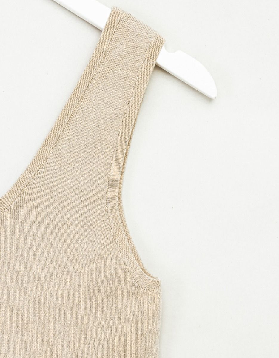 Mardi Classic Tank in Cream_1