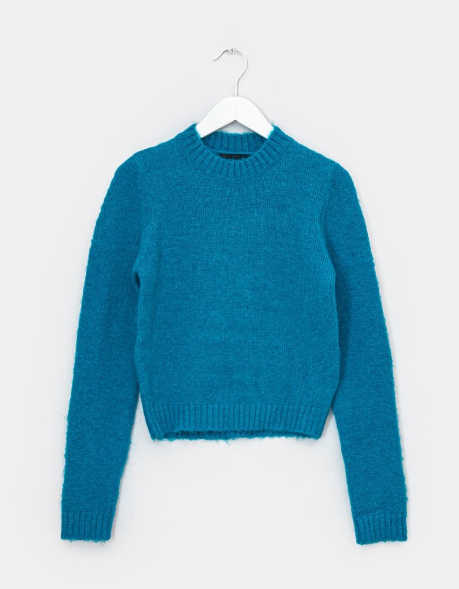 Mariner Fuzzy Knit in Azul_0