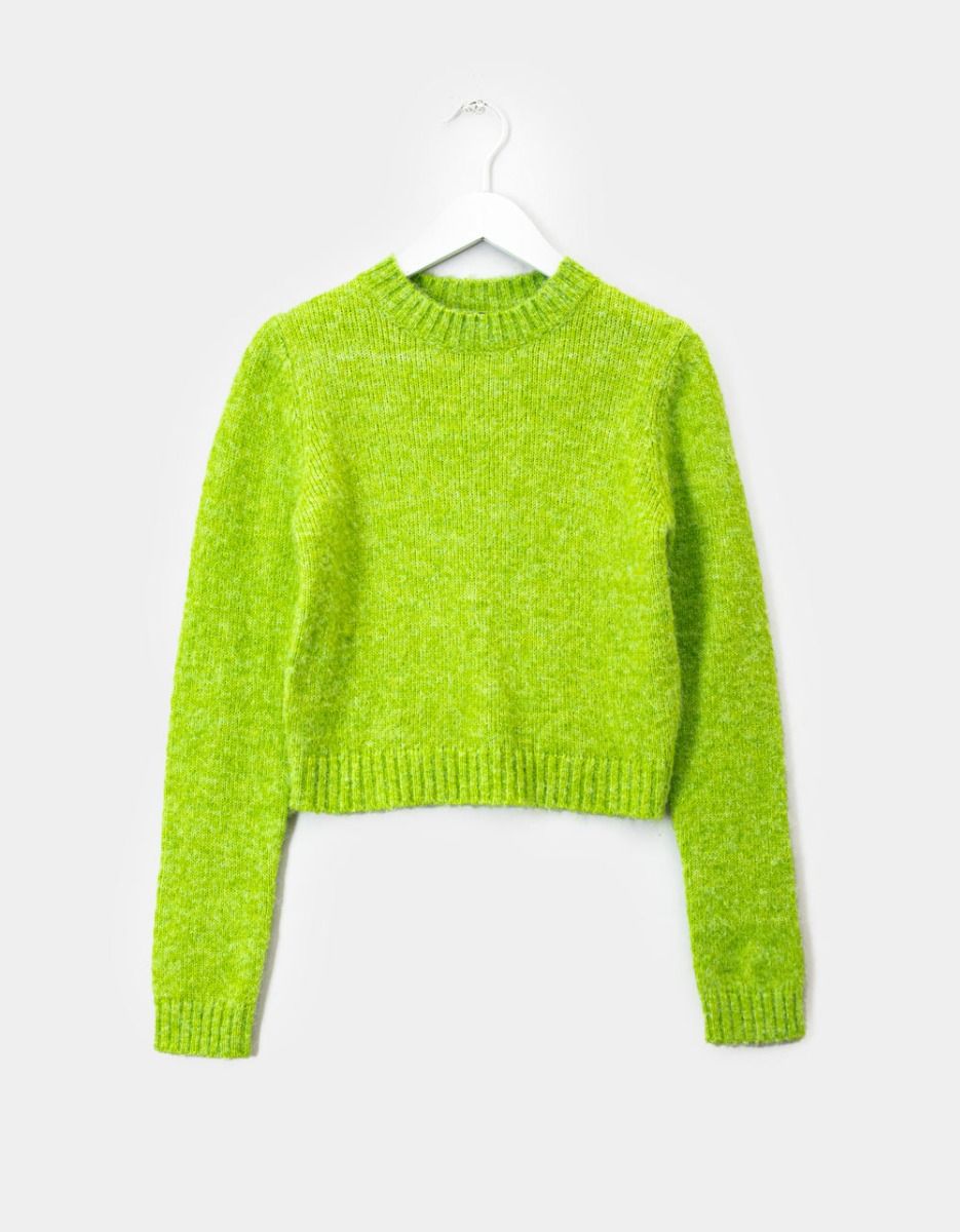 Mariner Fuzzy Knit in Green_0