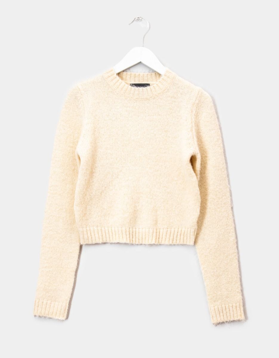 Mariner Fuzzy Knit in Ivory_0