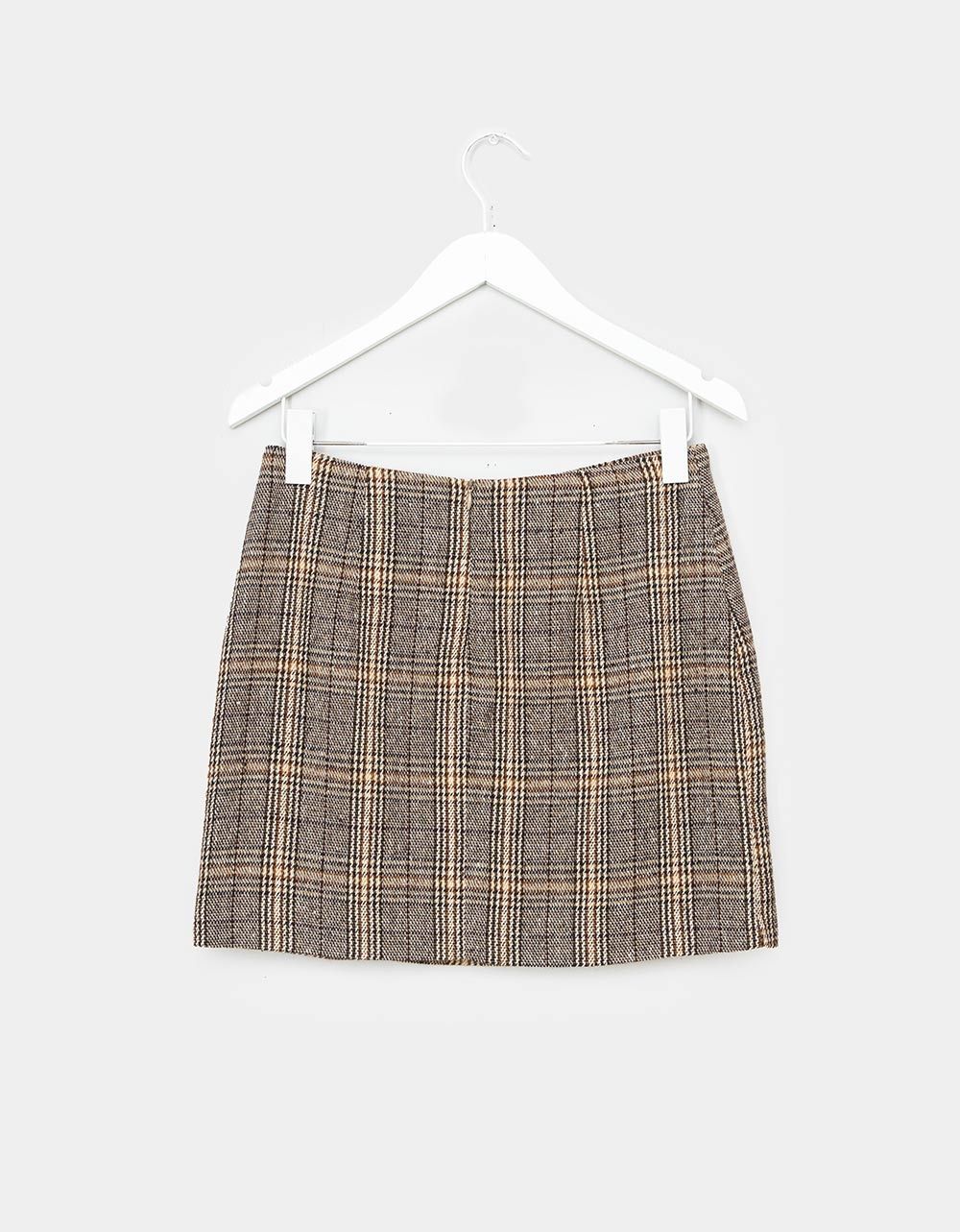 Marron Plaid Mini_4