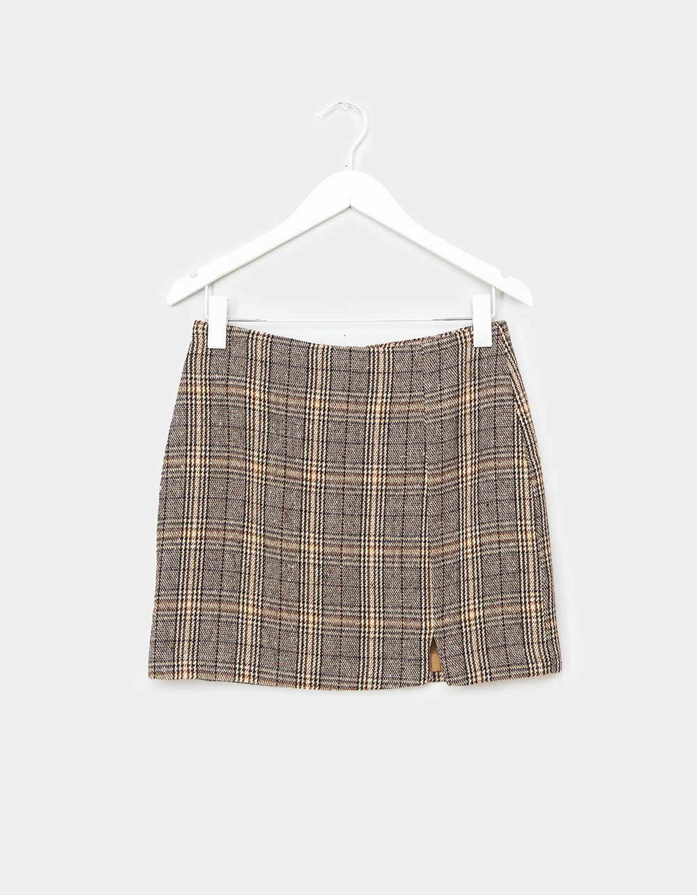 Marron Plaid Mini_0