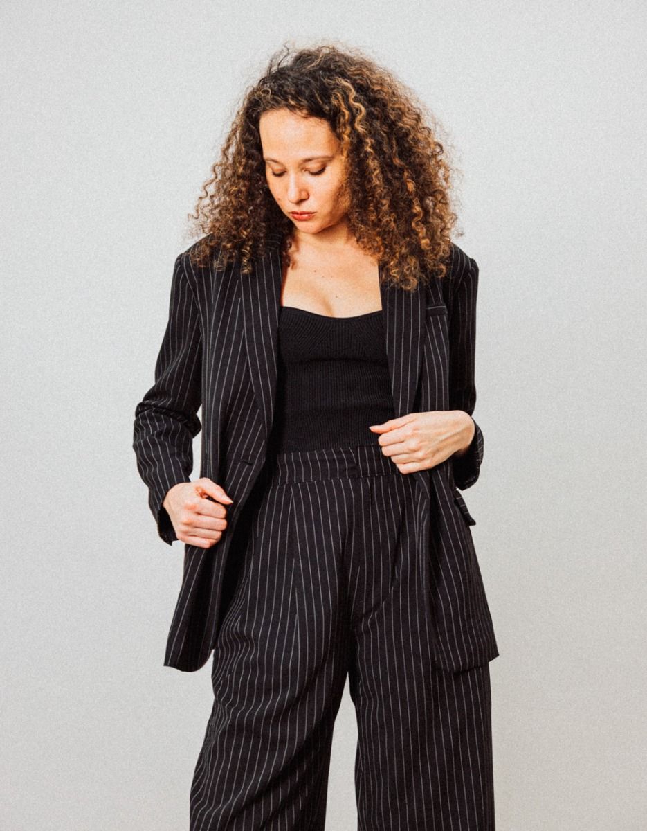 Mattie Pinstripe Blazer_2