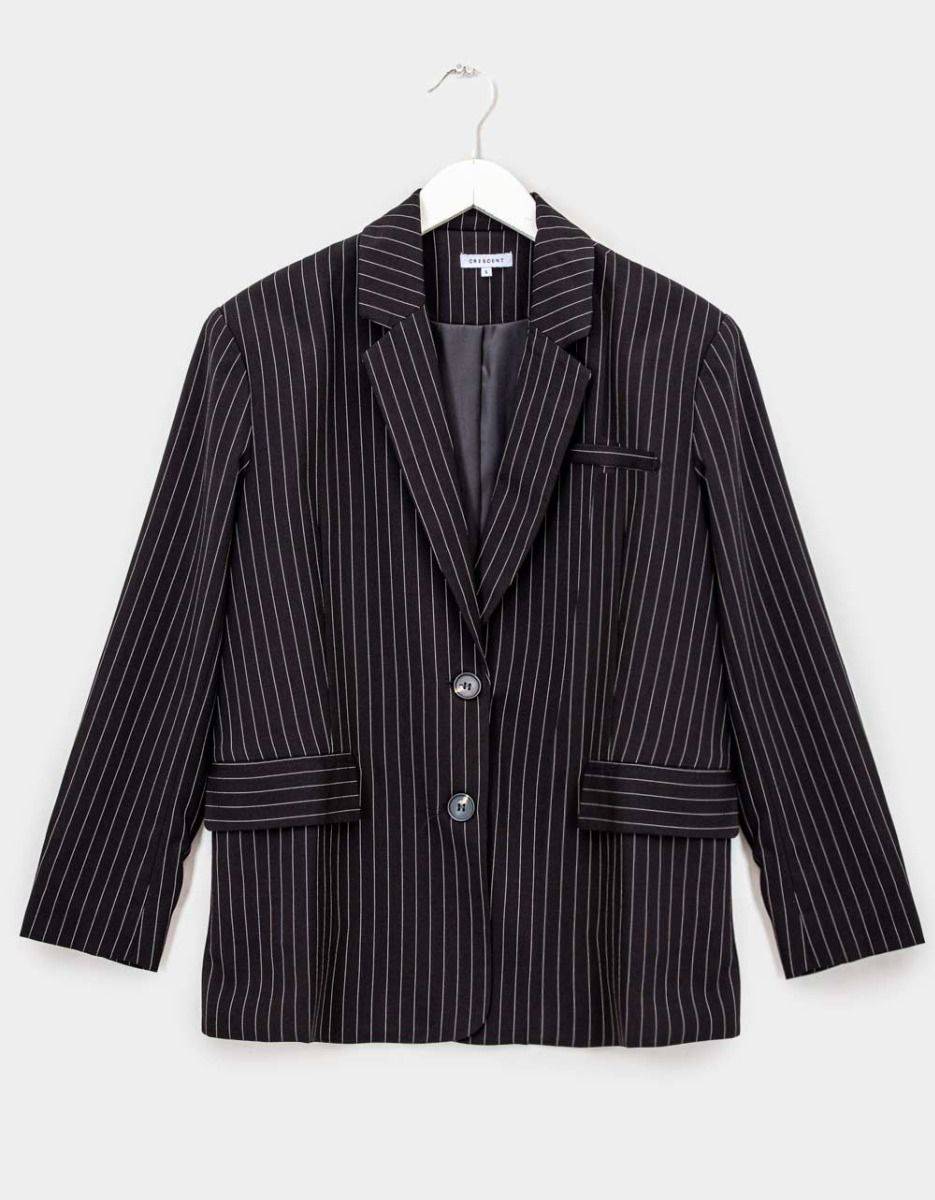 Mattie Pinstripe Blazer_0