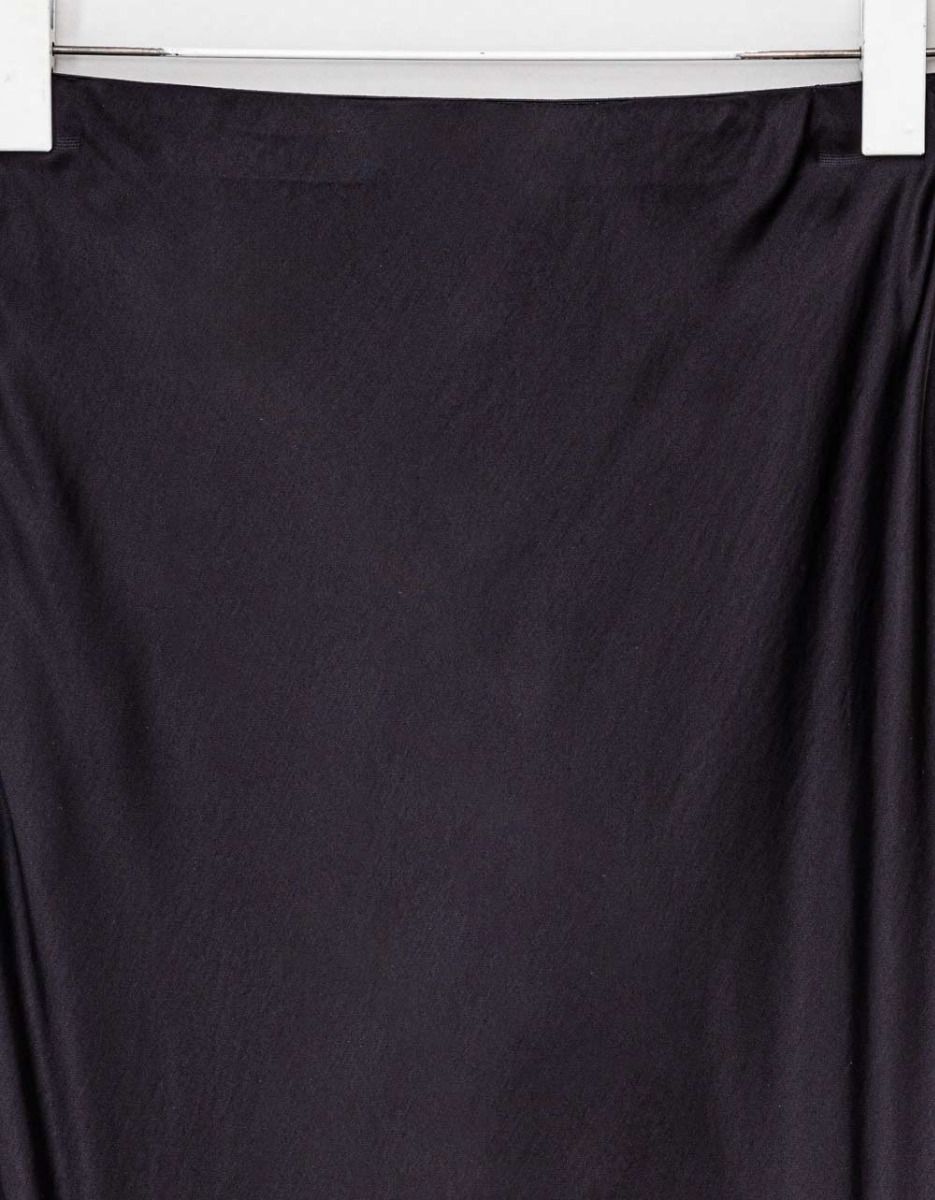Maxi Slip Skirt in Noir_5
