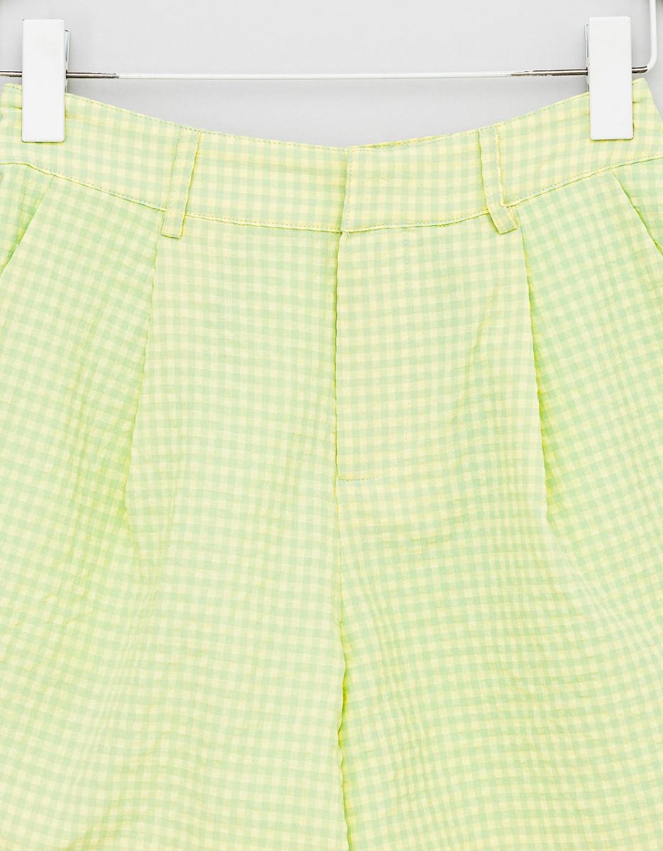 Maya Check Shorts_2
