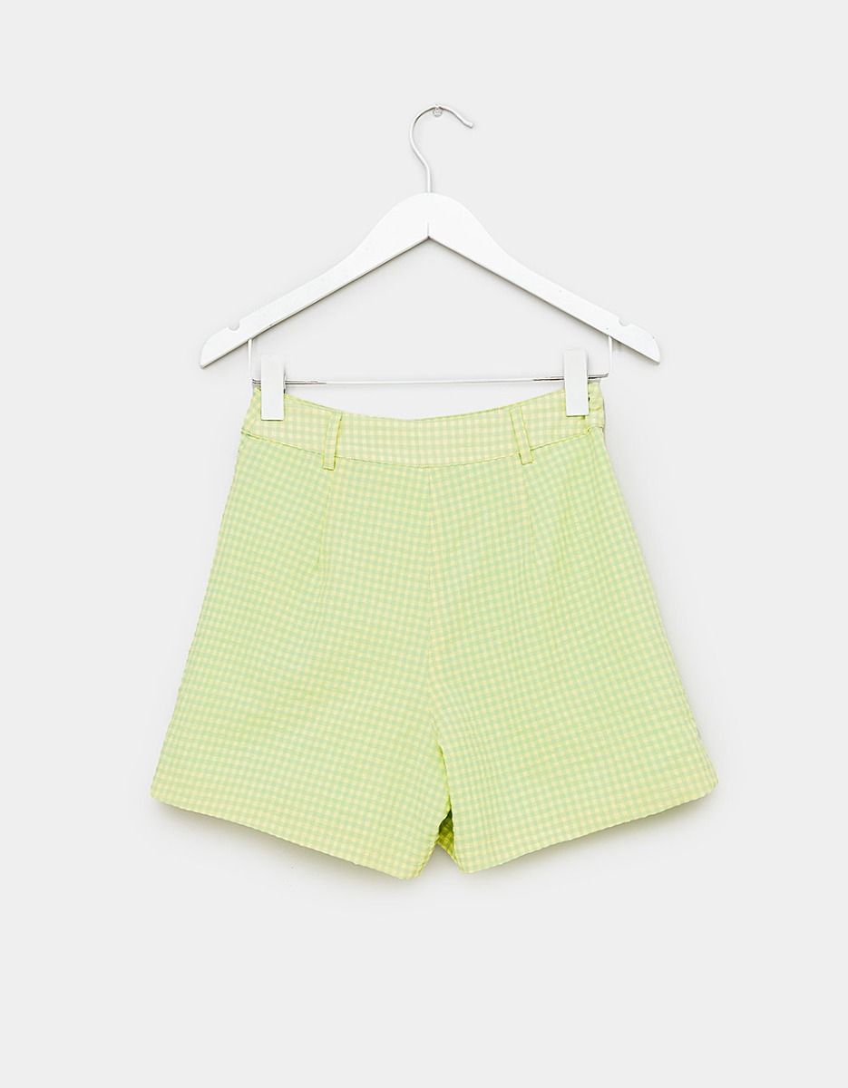 Maya Check Shorts_1