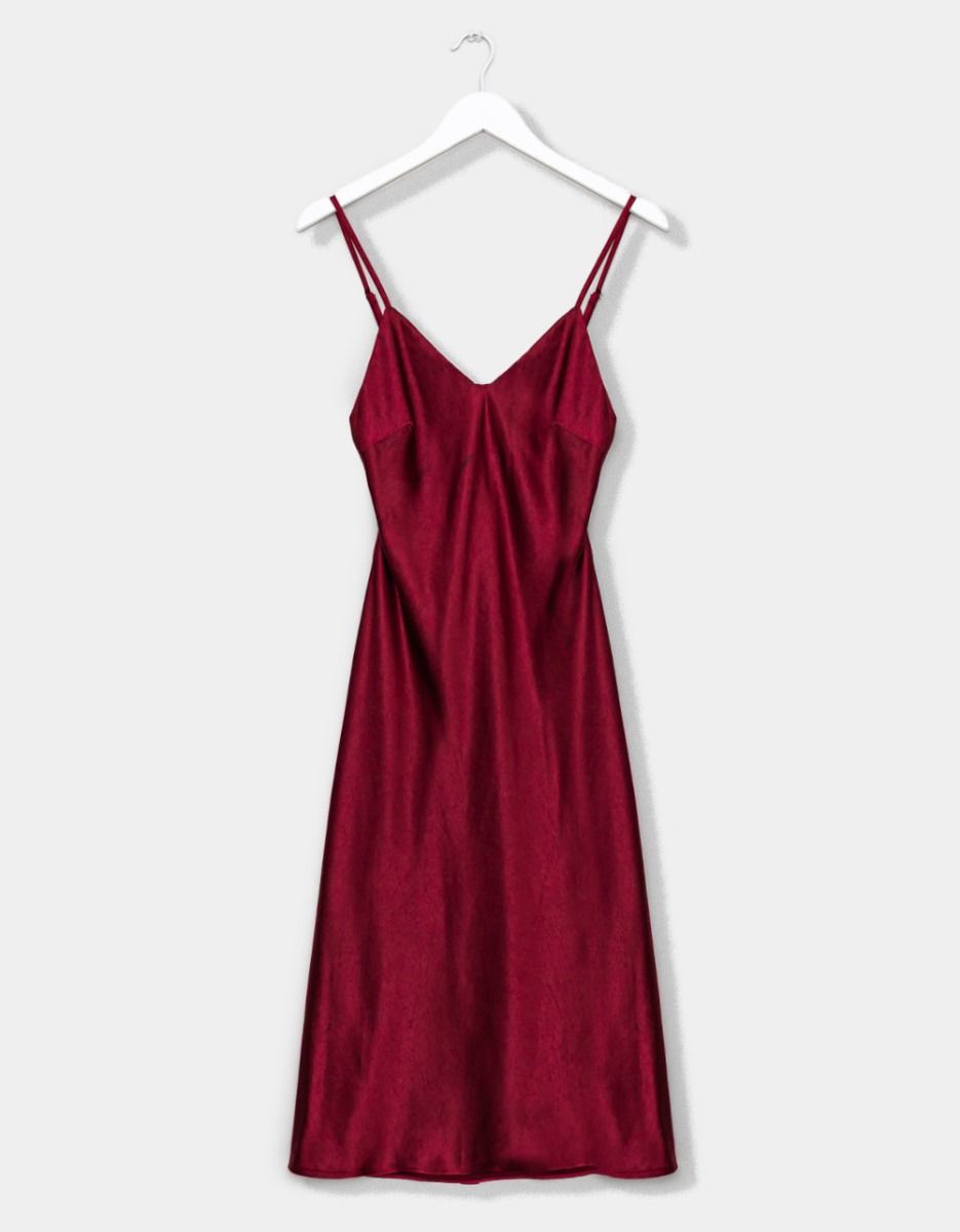 Merlot Olivia Slip Dress_0