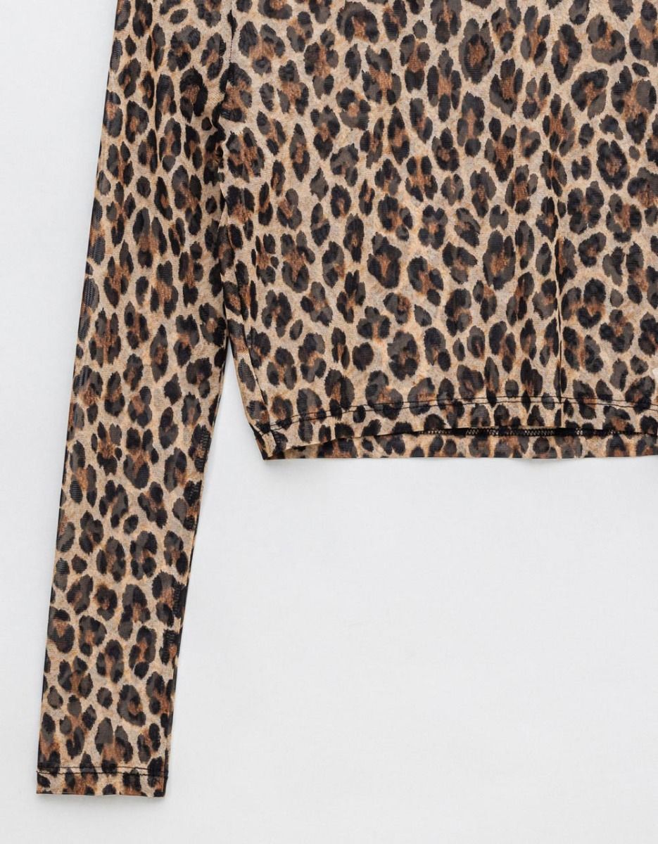 Mesh Ani Print Top_1