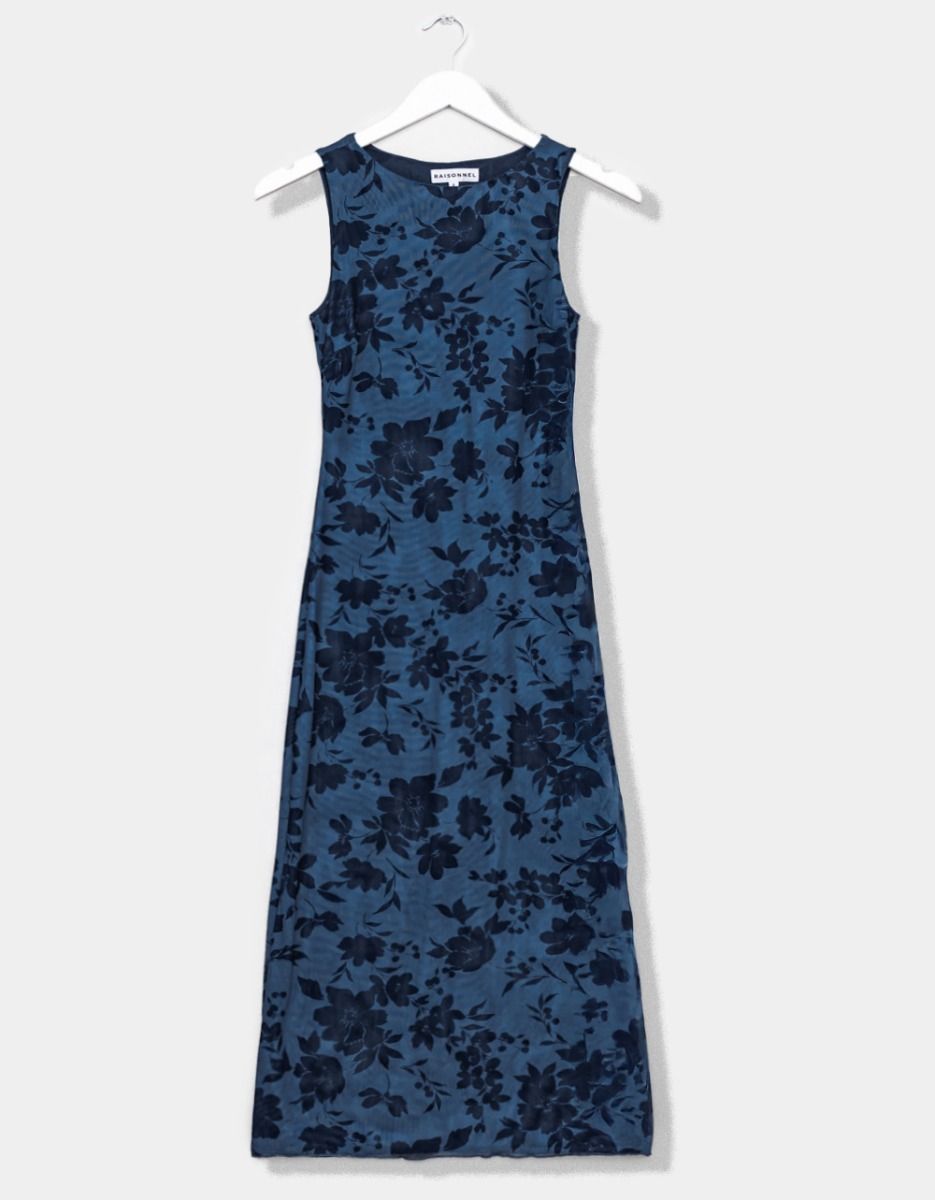 Midnight Bloom Mesh Dress_0
