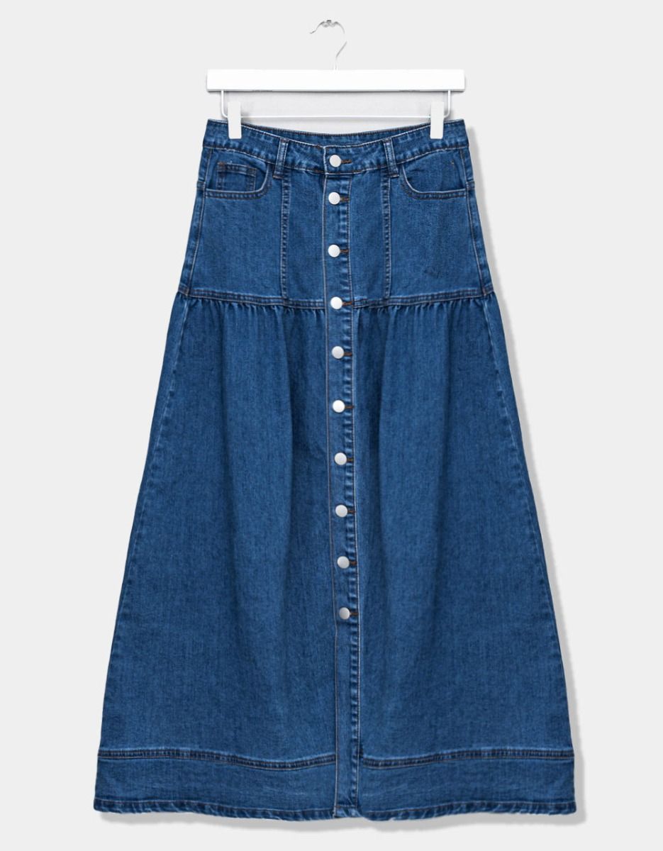 Miley Denim Maxi_0