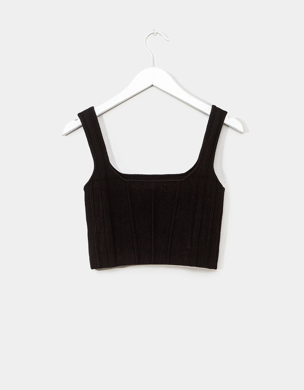 Millie Crop Top in Black_3