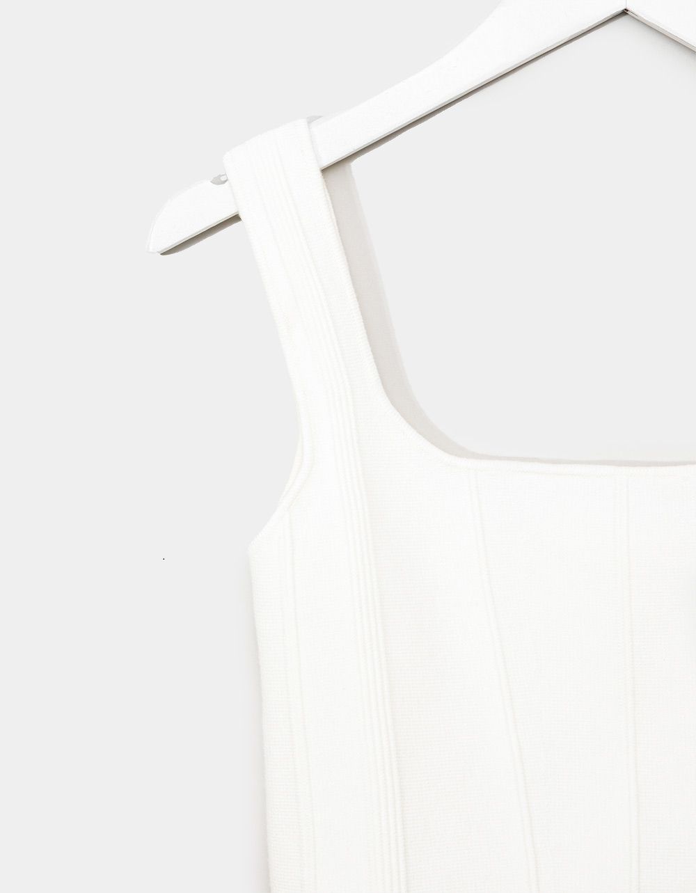 Millie Crop Top in Ivory_2