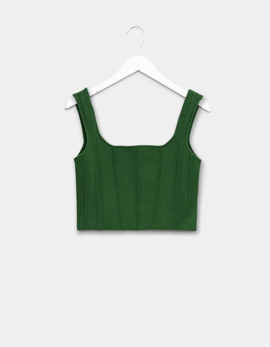 Millie Top in Green_0