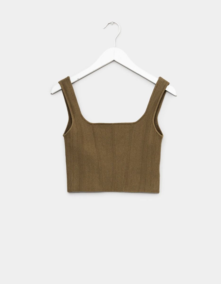 Millie Top in Olive_0