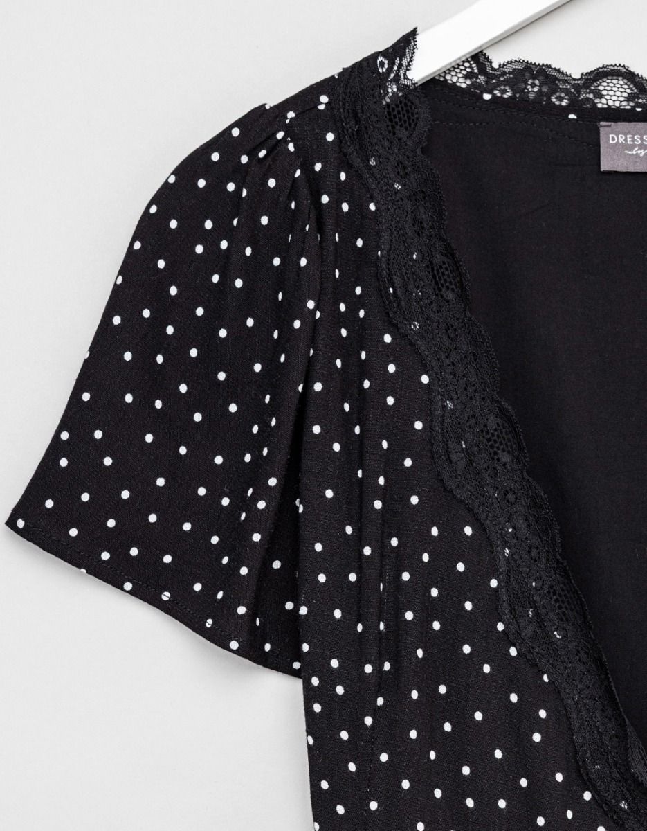 Mimi Lace Trim Dress_1