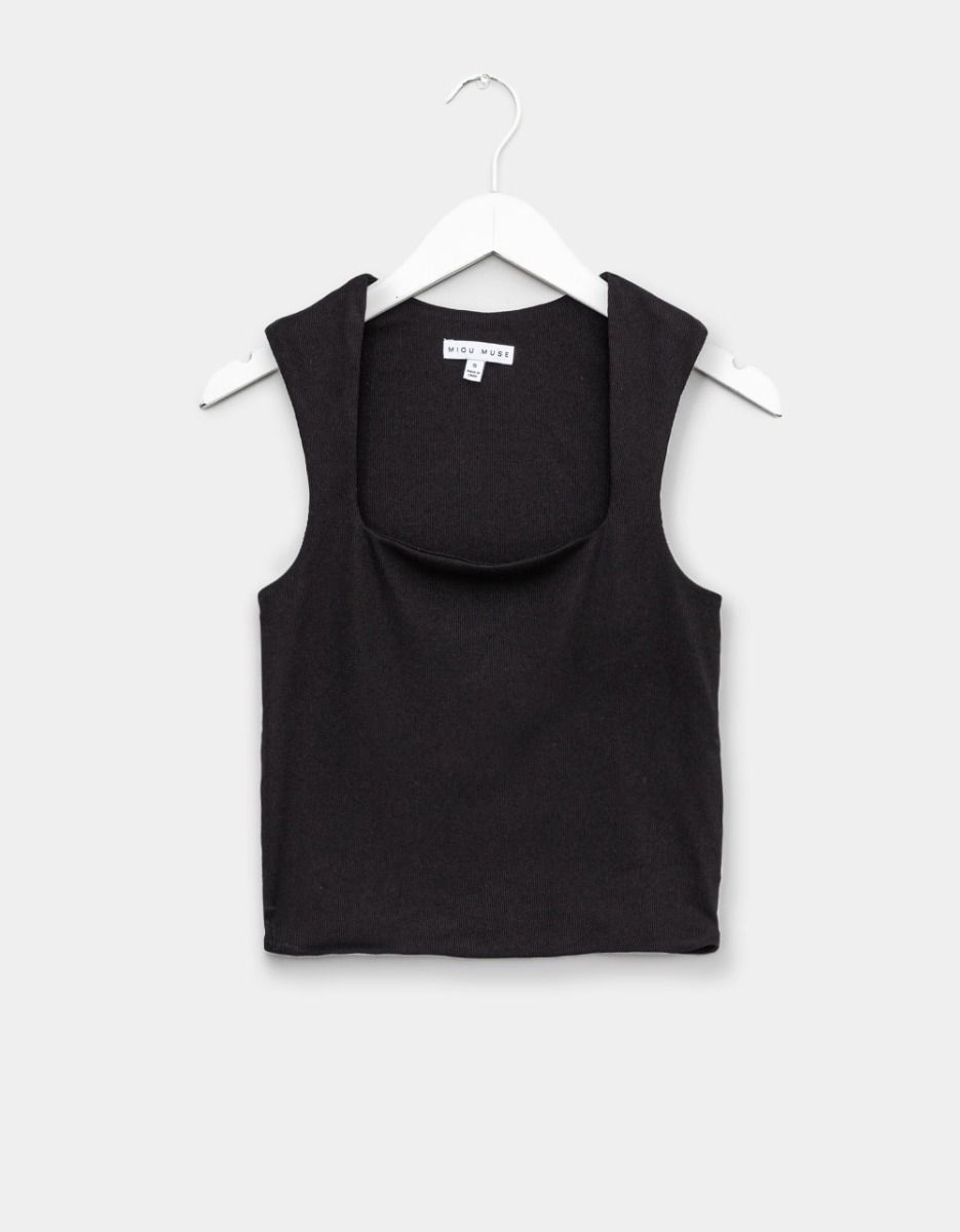 Mimi Rib Square Top_0