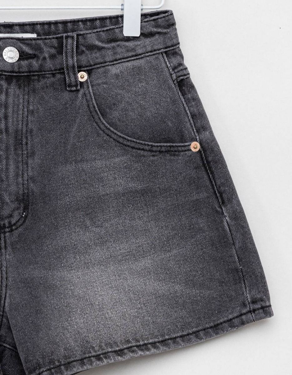 Mirage Shorts in Worn Black_2