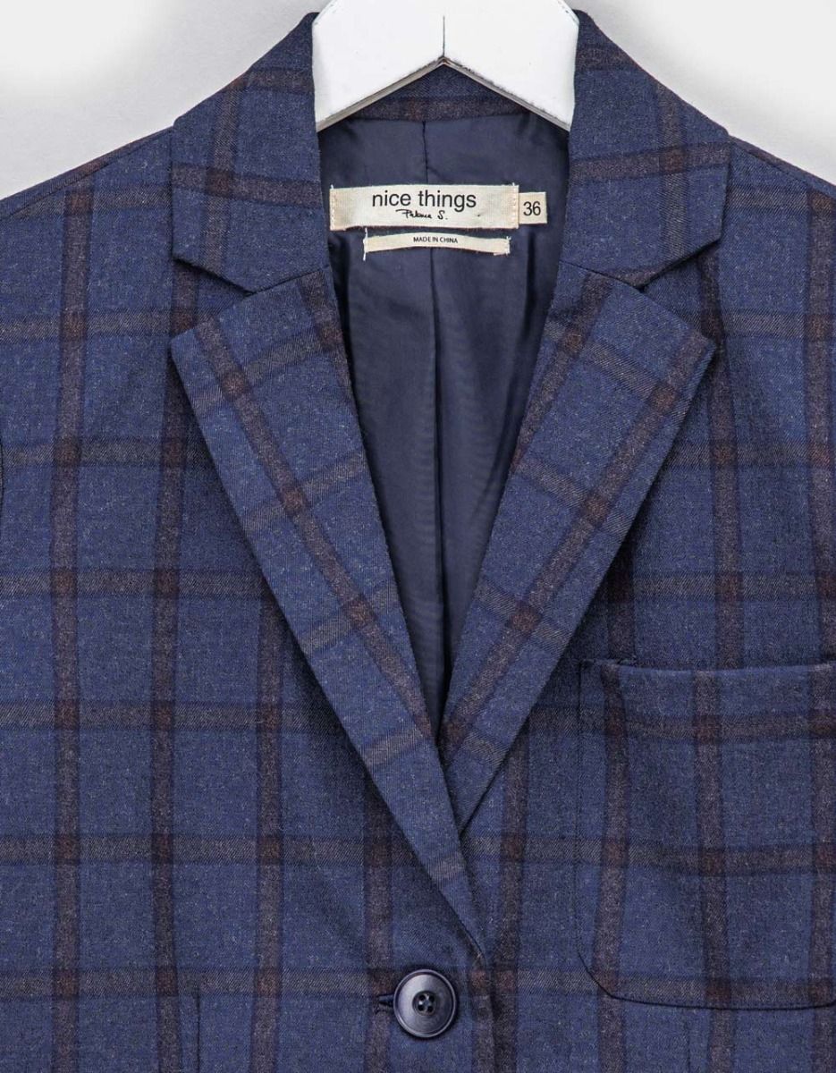 Mix Check Blazer_5