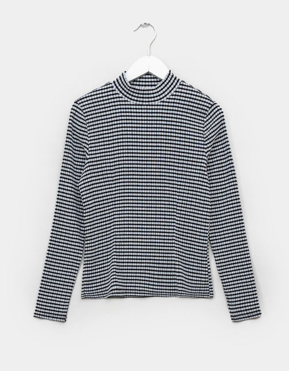 Mock Neck Stripe LS_0