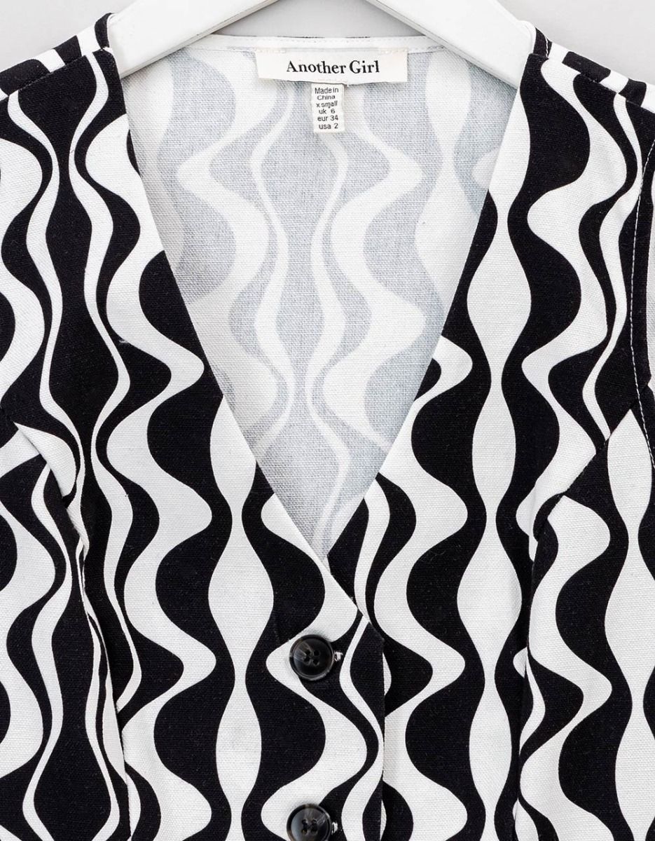 Mono Print Vest_3
