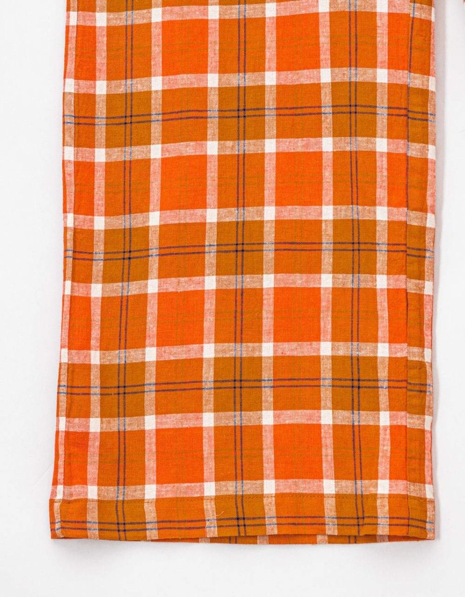 Multi Check Linen Pants_7