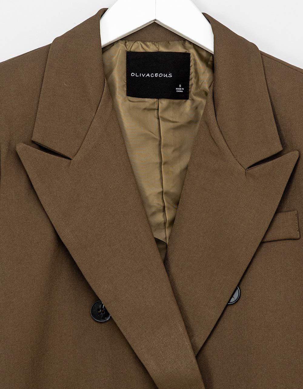 Murray Blazer in Olive_1