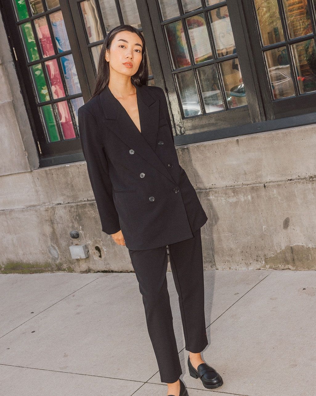 Murray Blazer in Black_5