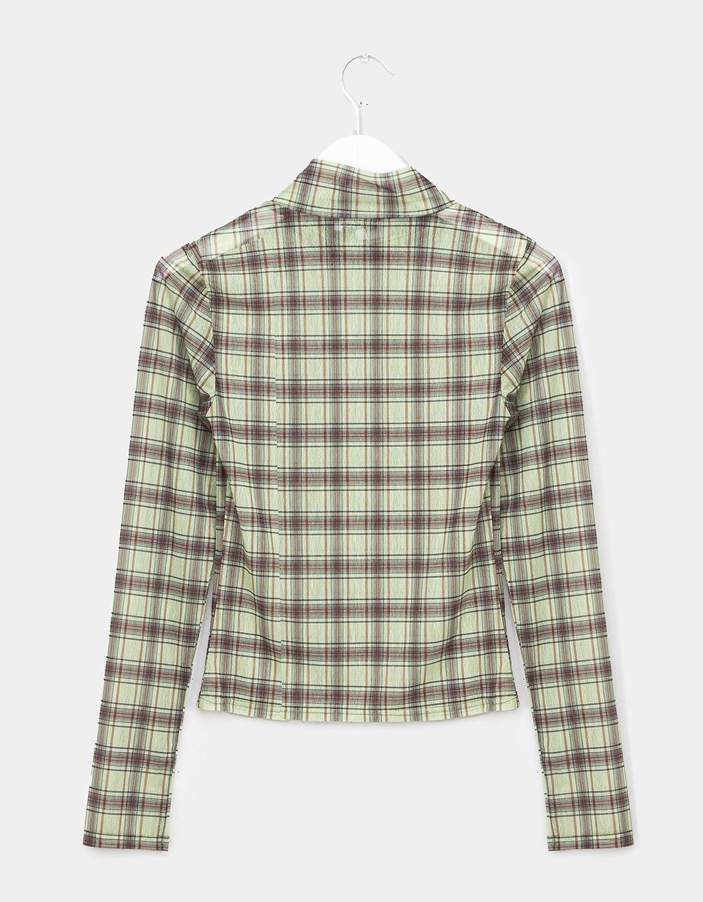 Nana Plaid Turtleneck_5