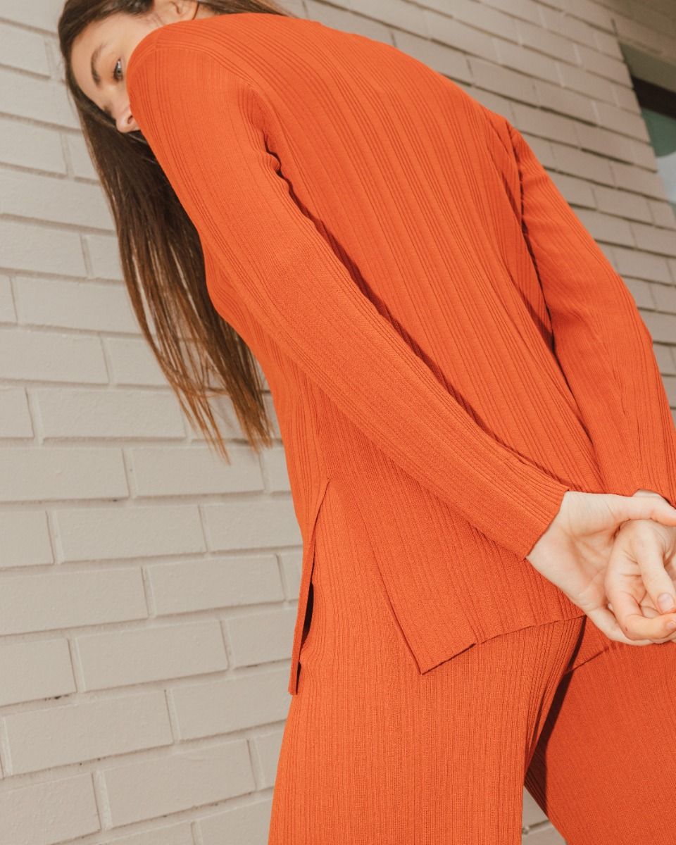 Naranja Rib Jacket_1