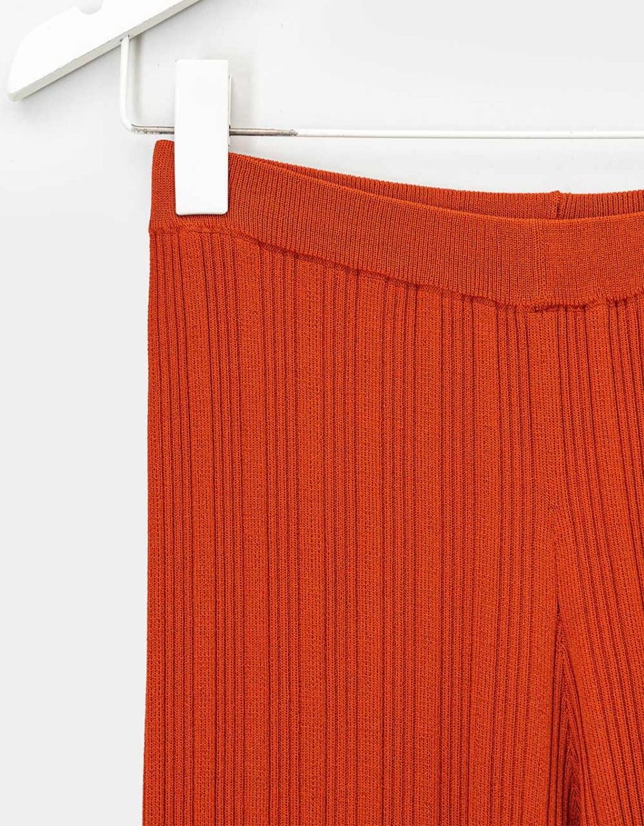 Naranja Rib Pants_4