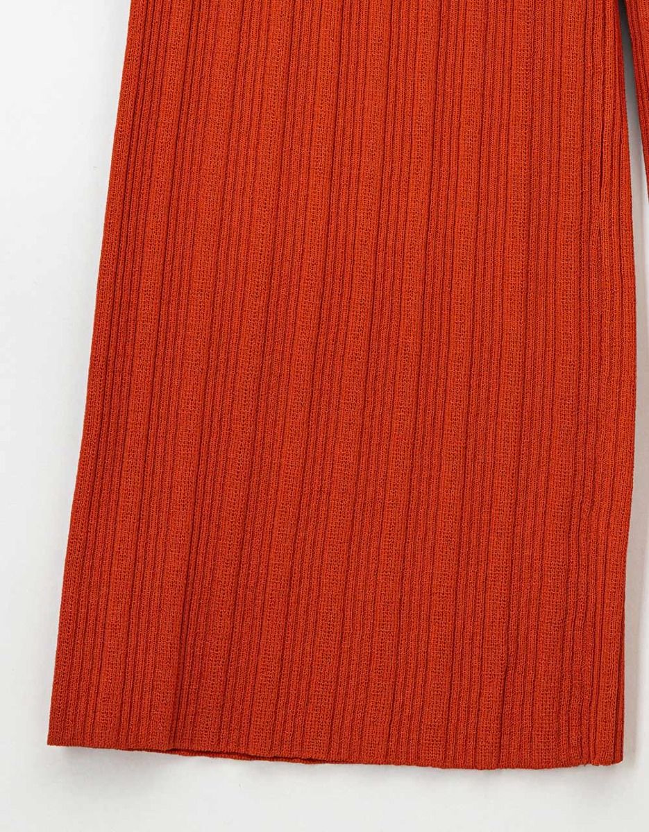 Naranja Rib Pants_5