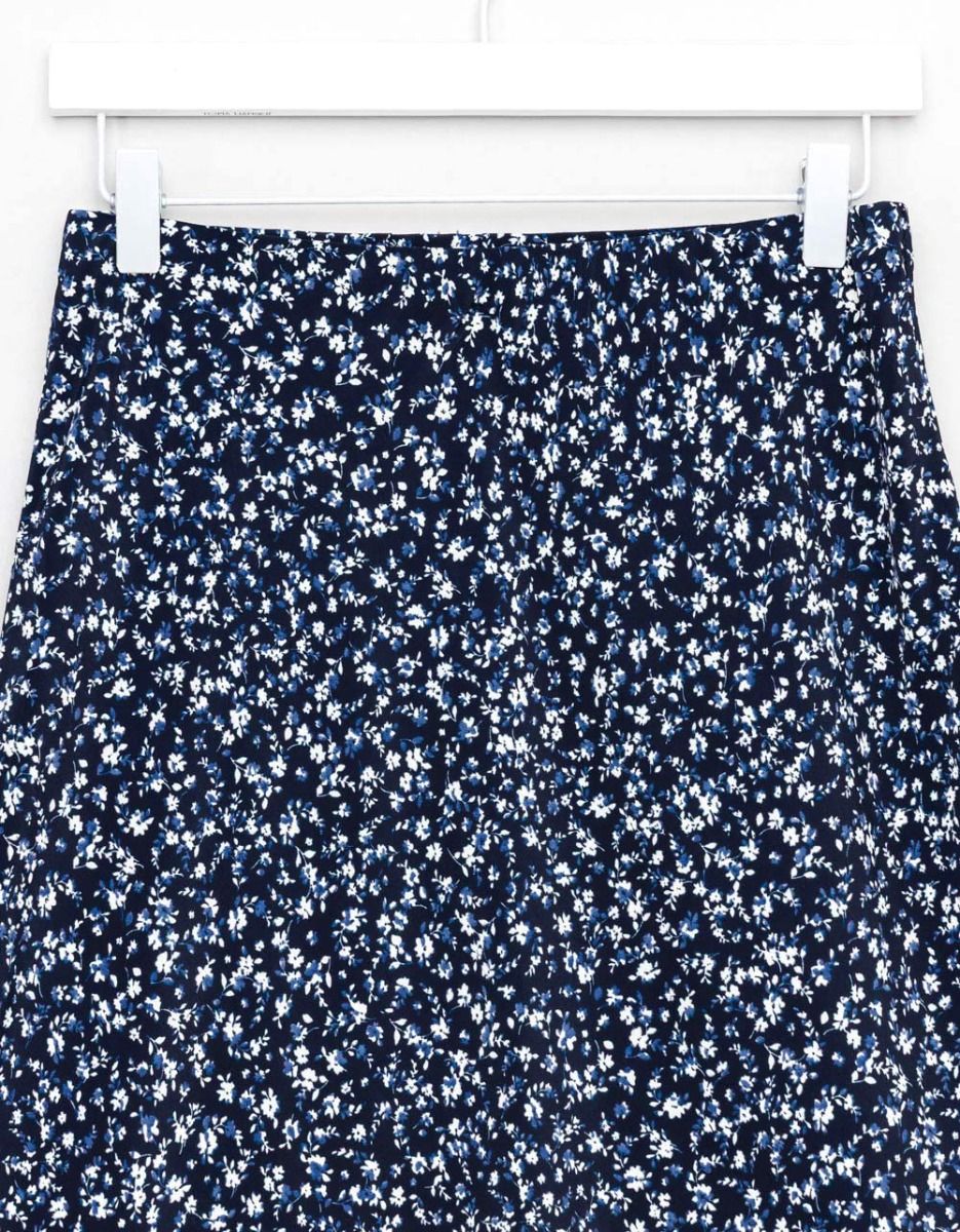 Navy Flower Skirt_5