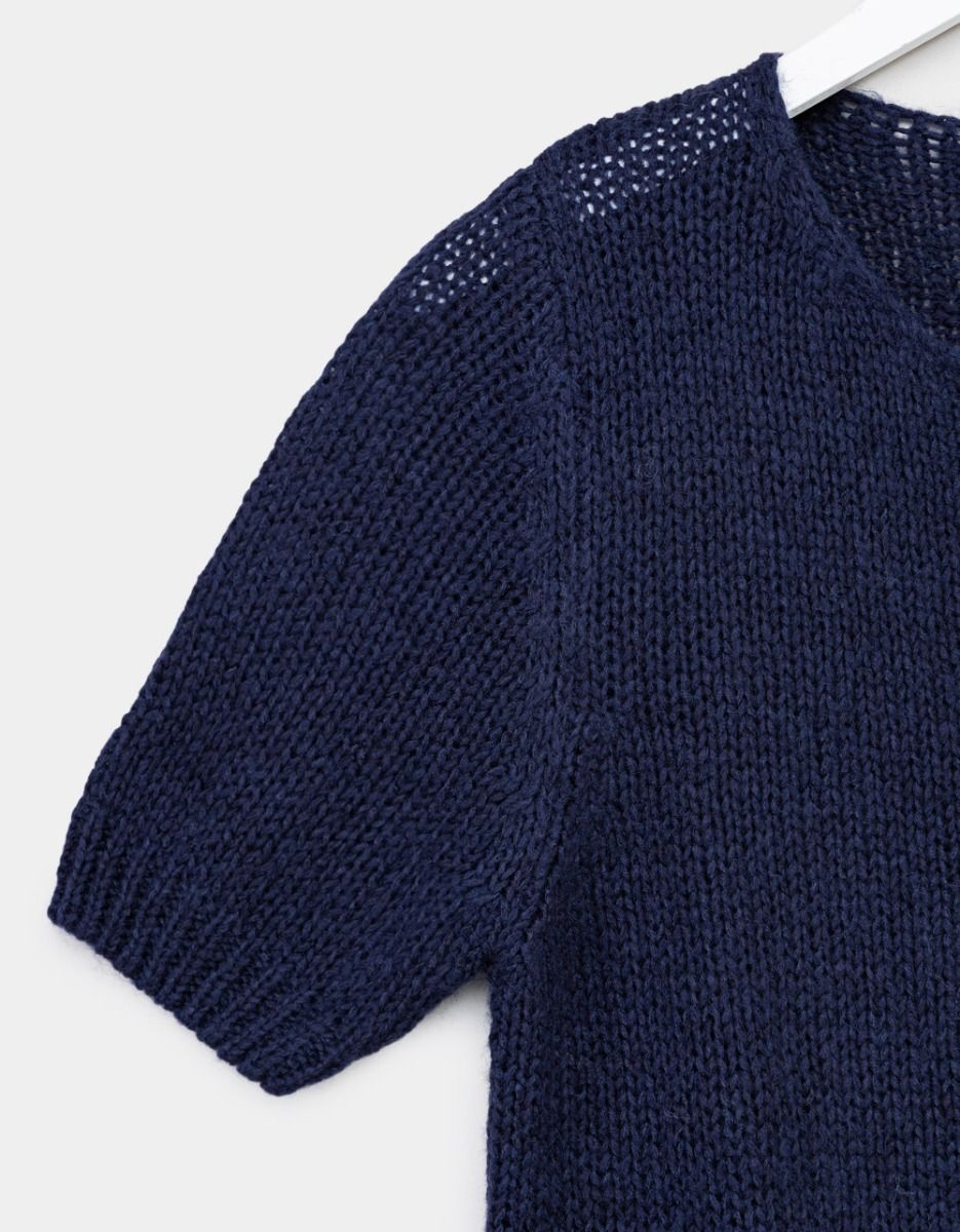 Navy Knit Cardi_1