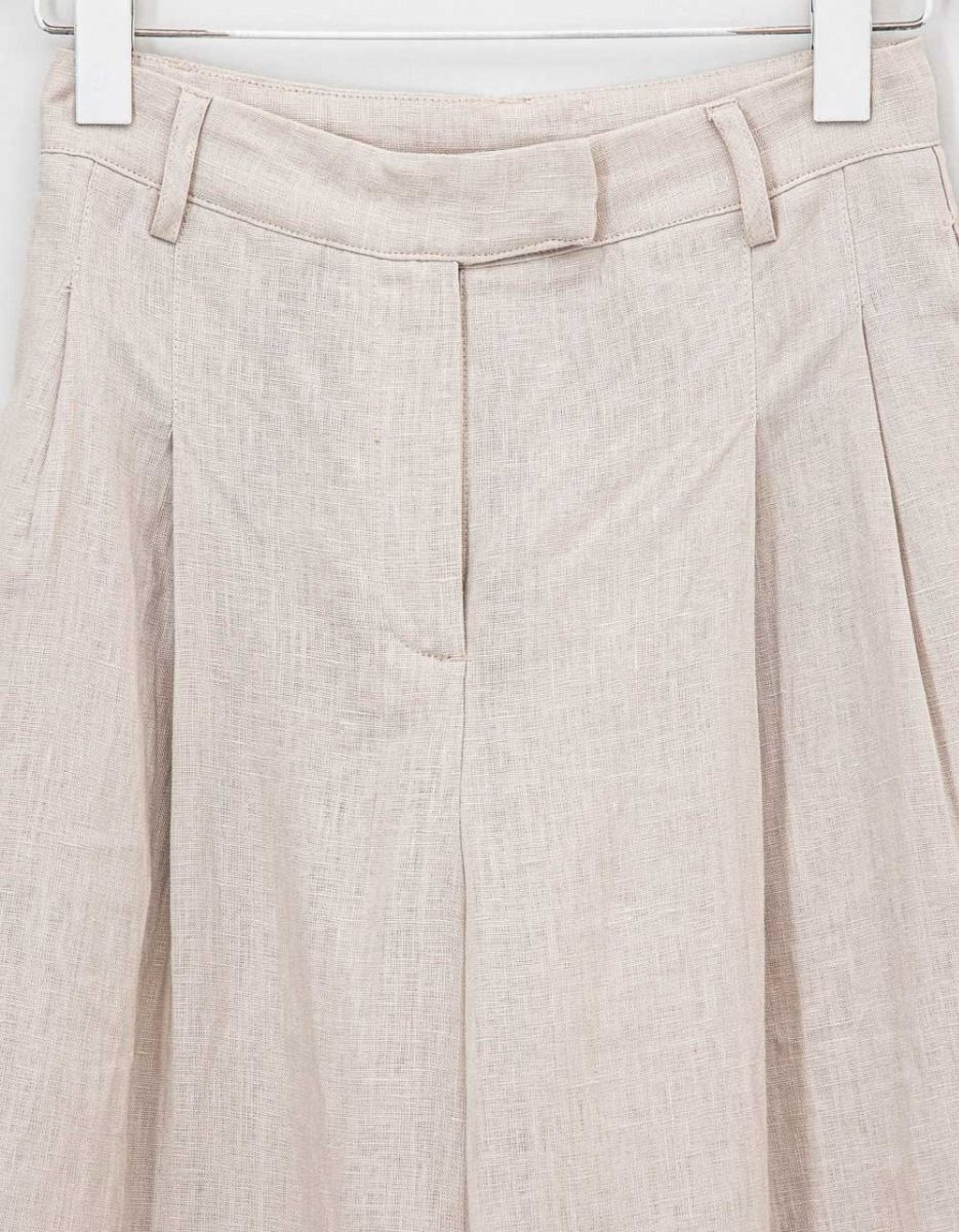 Nera Linen Trouser in Oat_4