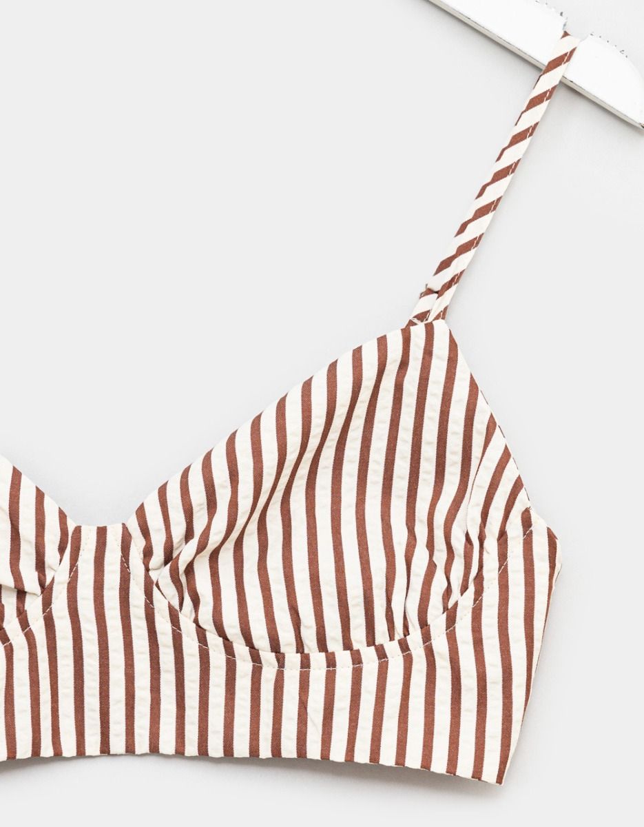 Nikki Stripe Bra Top_2