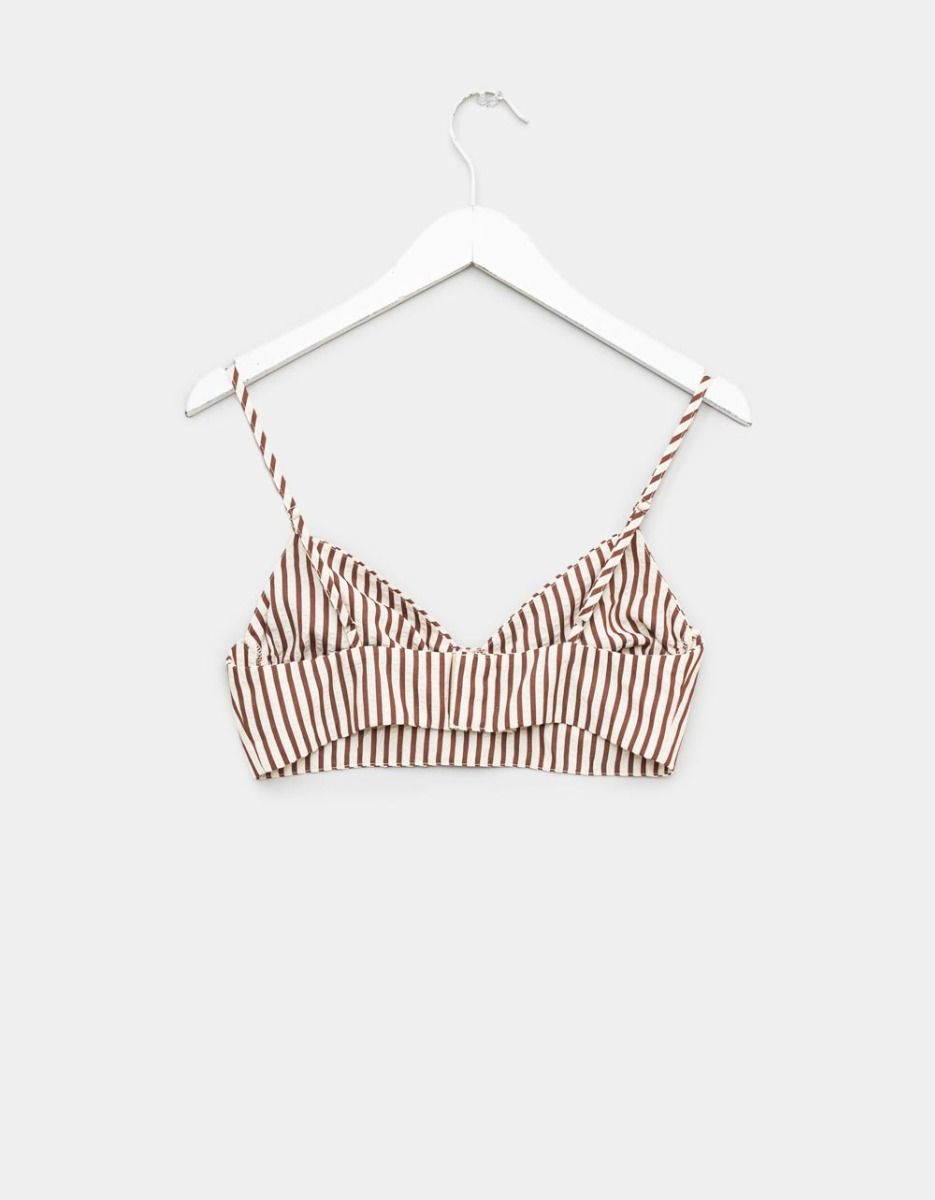 Nikki Stripe Bra Top_1